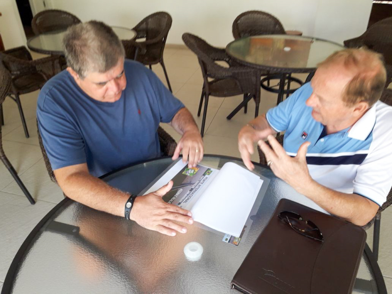 Secretário Municipal de Desenvolvimento Turismo e Mercosul reúne-se com o Ministro das Relações Institucionais da Presidência da República